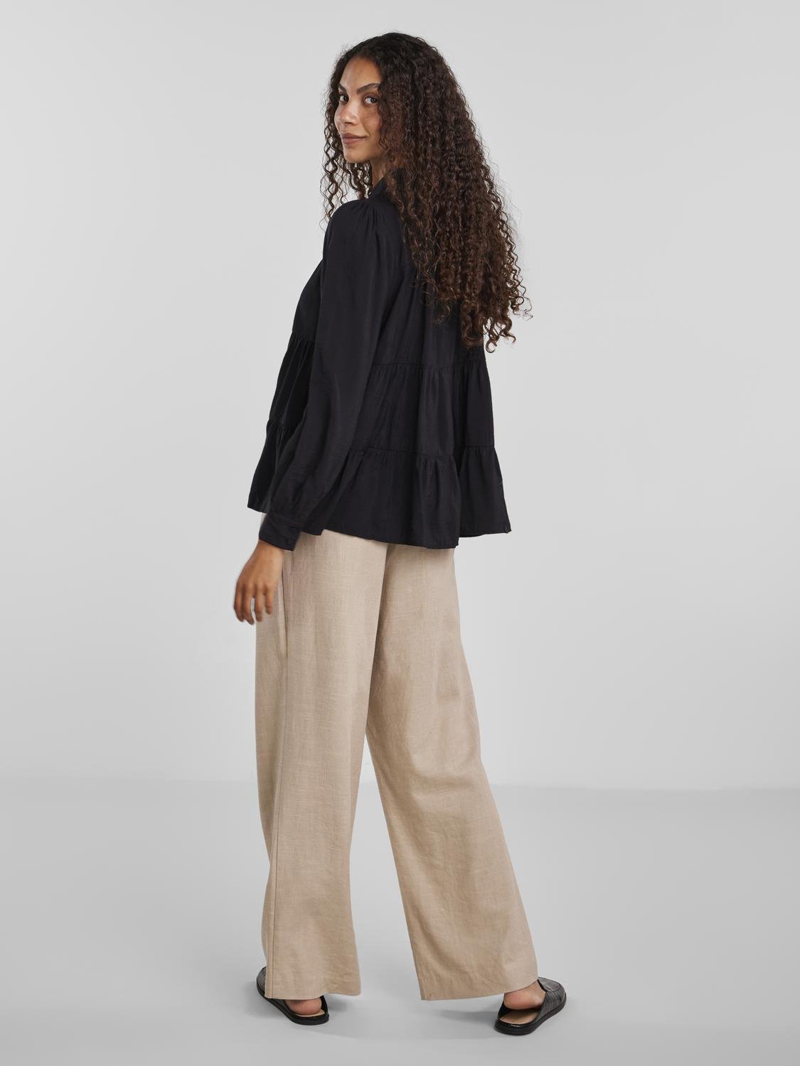 YASPALA Shirt - Black - VERO MODA & VILA Bergvik